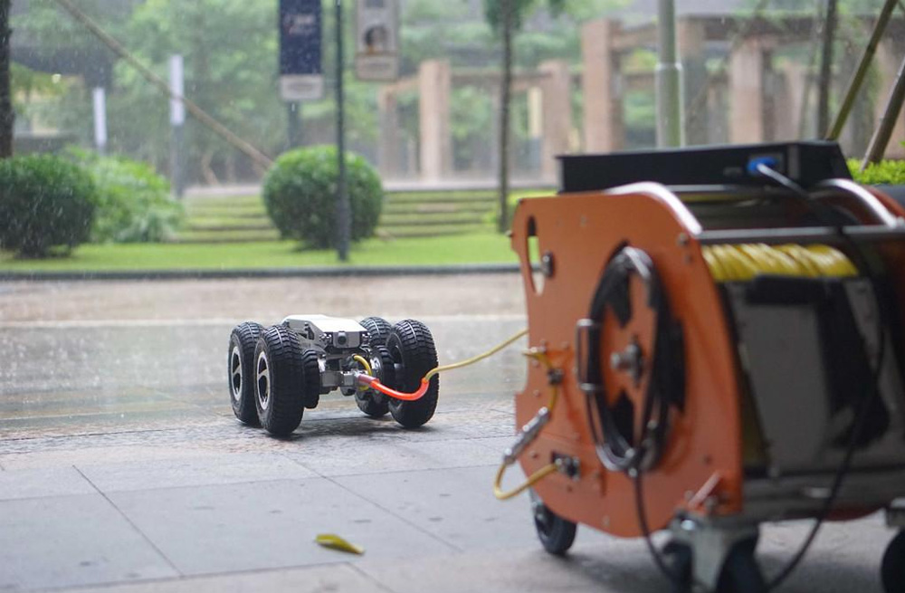 花园村管道检测机器人