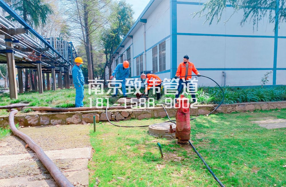 360花园村石化工厂管道清洗