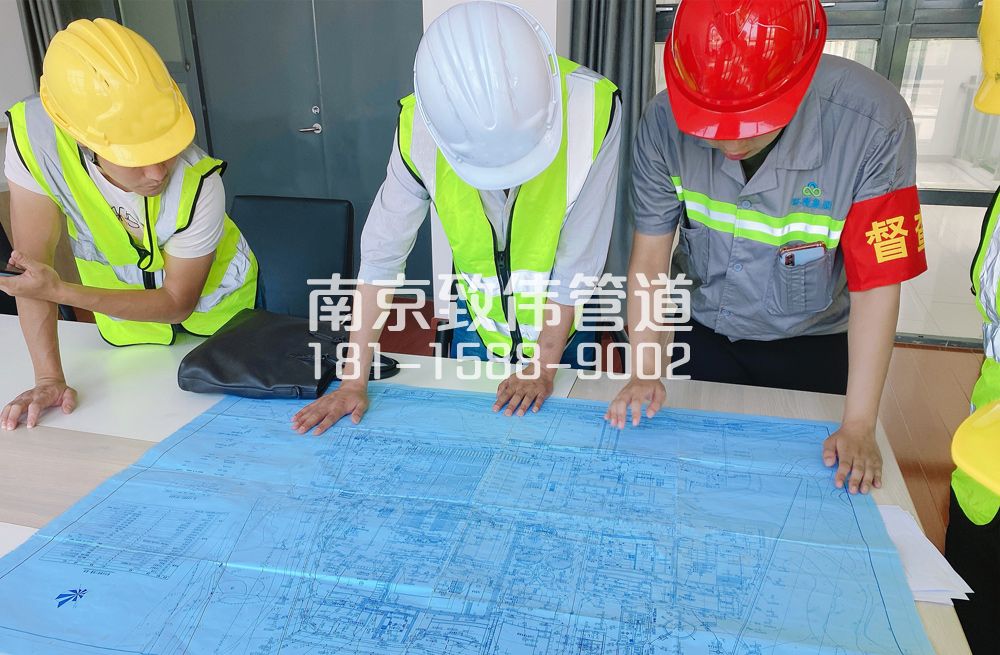 花园村管道探测